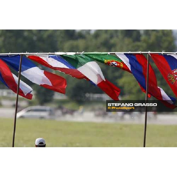 the start of the Slovenian leg of Mediterranean Trotting Championship Ljubljana, 6th july 2008 ph. Stefano Grasso