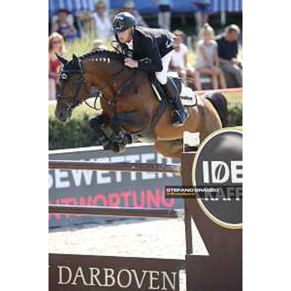 LGCT of Berlin - Class 6 - Marcus Ehning (GER) on Comme il Faut - Berlin, Sommergarten, 29 July 2018 - ph.Mario Grassia/LGCT