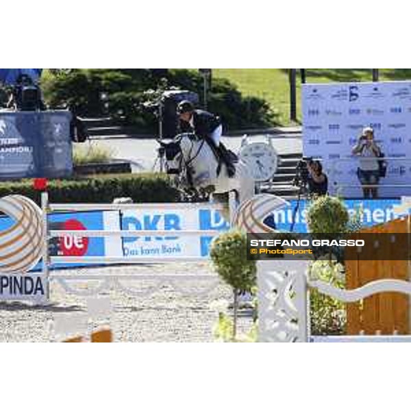 LGCT of Berlin - Class 6 - Emil Hallundbaek (DEN) on Dazermie - Berlin, Sommergarten, 29 July 2018 - ph.Mario Grassia/LGCT