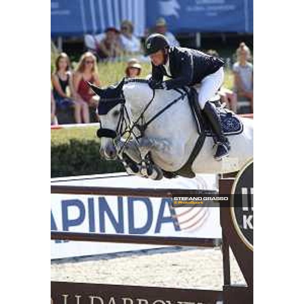 LGCT of Berlin - Class 6 - Emil Hallundbaek (DEN) on Dazermie - Berlin, Sommergarten, 29 July 2018 - ph.Mario Grassia/LGCT