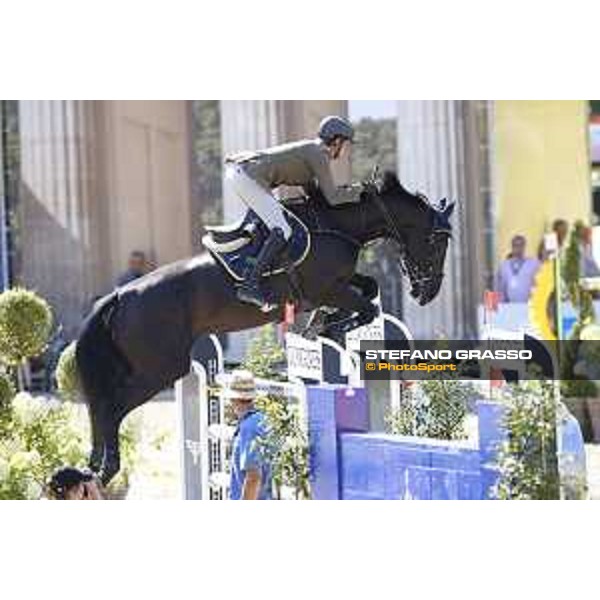LGCT of Berlin - Class 6 - Alberto Zorzi (ITA) on Viceversa de la Roque - Berlin, Sommergarten, 29 July 2018 - ph.Mario Grassia/LGCT
