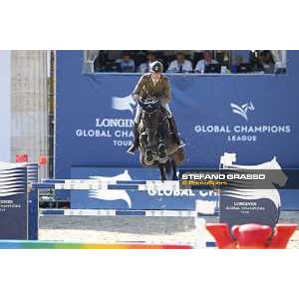 LGCT of Berlin - Class 6 - Alberto Zorzi (ITA) on Viceversa de la Roque - Berlin, Sommergarten, 29 July 2018 - ph.Mario Grassia/LGCT