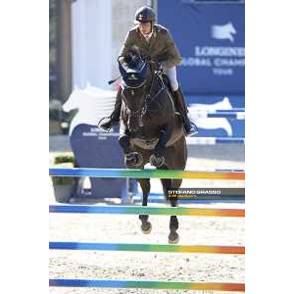LGCT of Berlin - Class 6 - Alberto Zorzi (ITA) on Viceversa de la Roque - Berlin, Sommergarten, 29 July 2018 - ph.Mario Grassia/LGCT