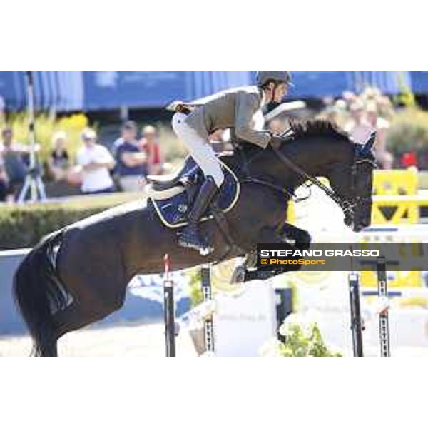 LGCT of Berlin - Class 6 - Alberto Zorzi (ITA) on Viceversa de la Roque - Berlin, Sommergarten, 29 July 2018 - ph.Mario Grassia/LGCT