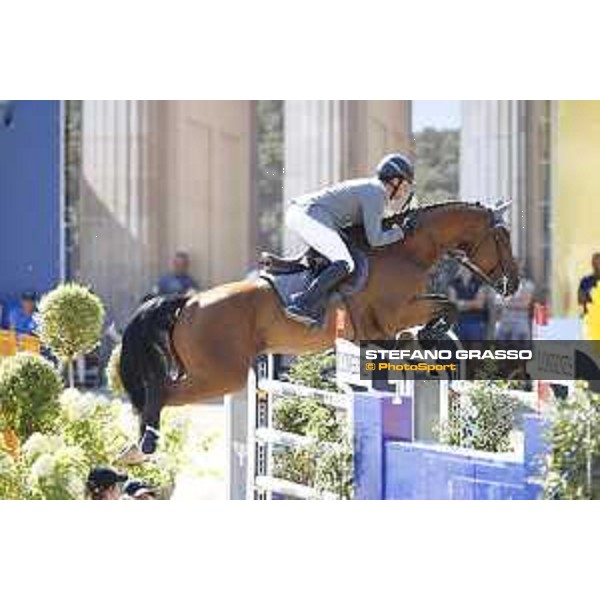 LGCT of Berlin - Class 6 - Philipp Weishaupt (GER) on Chacon 2 - Berlin, Sommergarten, 29 July 2018 - ph.Mario Grassia/LGCT