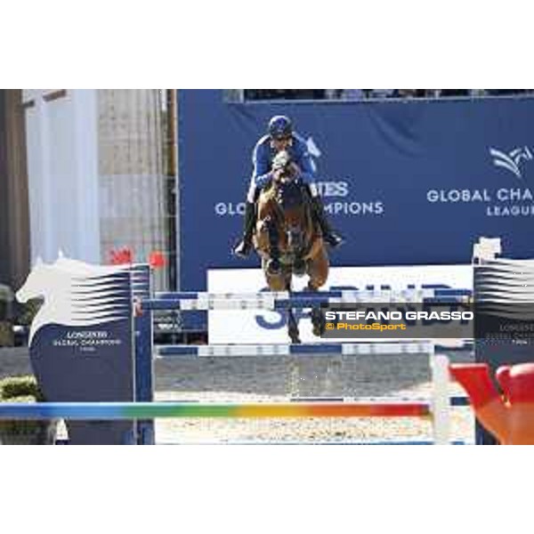 LGCT of Berlin - Class 6 - Christian Ahlmann (GER) on Ailina 6 - Berlin, Sommergarten, 29 July 2018 - ph.Mario Grassia/LGCT