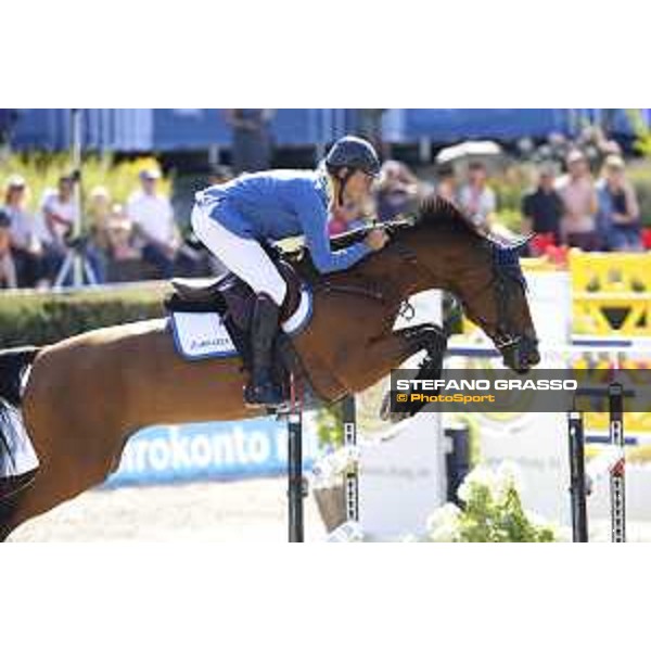 LGCT of Berlin - Class 6 - Christian Ahlmann (GER) on Ailina 6 - Berlin, Sommergarten, 29 July 2018 - ph.Mario Grassia/LGCT