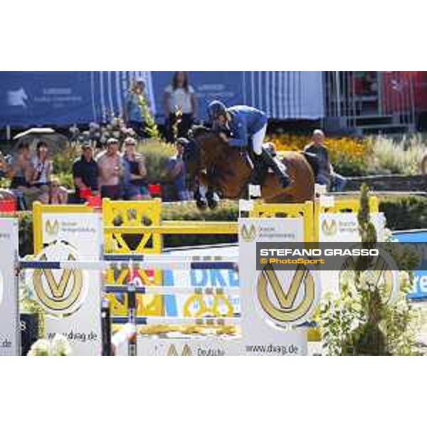 LGCT of Berlin - Class 6 - Christian Ahlmann (GER) on Ailina 6 - Berlin, Sommergarten, 29 July 2018 - ph.Mario Grassia/LGCT