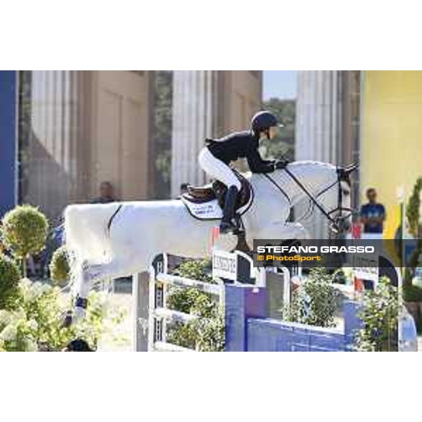 LGCT of Berlin - Class 6 - Georgina Bloomberg (USA) on Manodie II H - Berlin, Sommergarten, 29 July 2018 - ph.Mario Grassia/LGCT