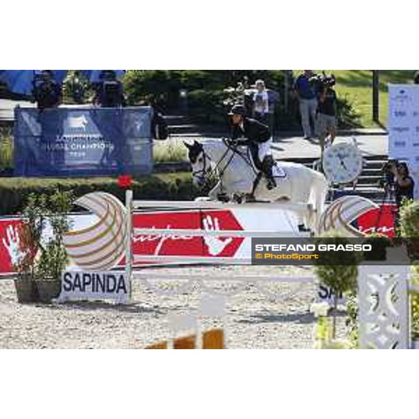LGCT of Berlin - Class 6 - Georgina Bloomberg (USA) on Manodie II H - Berlin, Sommergarten, 29 July 2018 - ph.Mario Grassia/LGCT