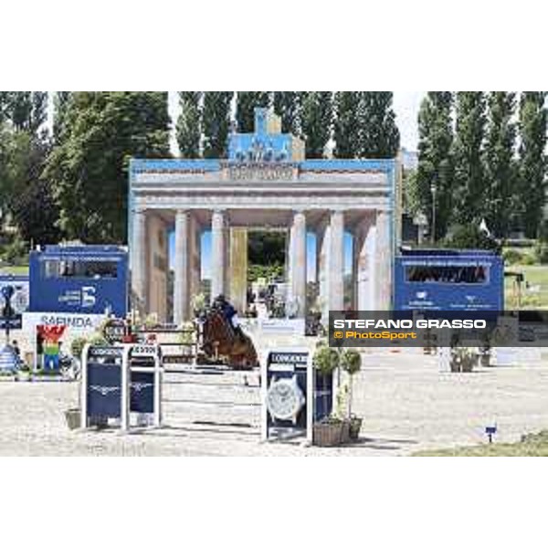 LGCT of Berlin - Class 1 - Sameh El Dahan (EGY) on WKD Aimez Moi - Berlin, Sommergarten, 27 July 2018 - ph.Stefano Grasso/LGCT