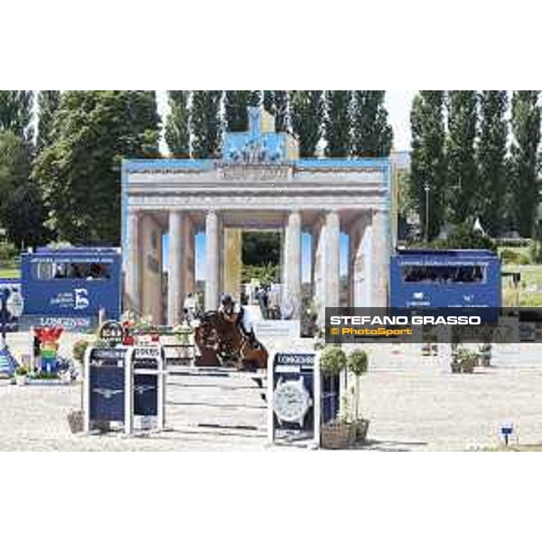 LGCT of Berlin - Class 1 - Geir Gulliksen (NOR) on Exit of Ice Z - Berlin, Sommergarten, 27 July 2018 - ph.Stefano Grasso/LGCT