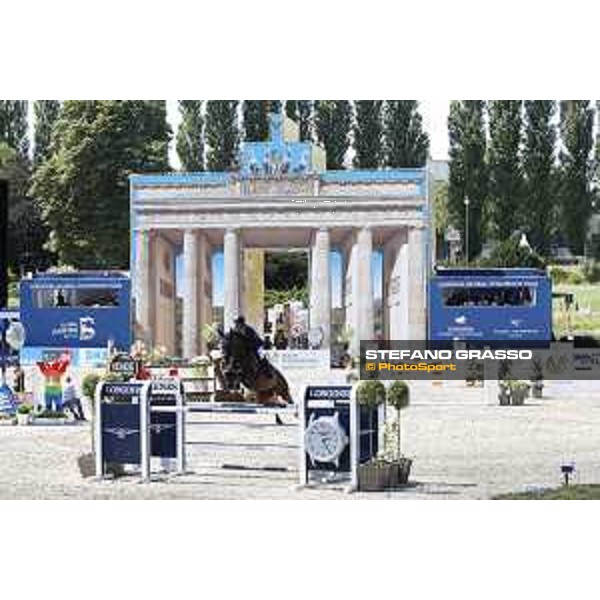 LGCT of Berlin - Class 1 - Denin Lynch (IRL) on The Sinner - Berlin, Sommergarten, 27 July 2018 - ph.Stefano Grasso/LGCT