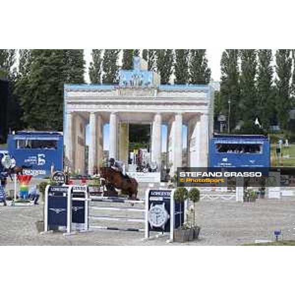LGCT of Berlin - Class 1 - Nayel Nassar (EGY) on Lordan - Berlin, Sommergarten, 27 July 2018 - ph.Stefano Grasso/LGCT