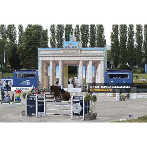 LGCT of Berlin - Class 1 - Pius Schwizer (SUI) on Living The Dream - Berlin, Sommergarten, 27 July 2018 - ph.Stefano Grasso/LGCT