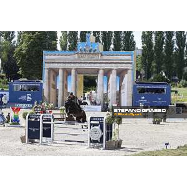 LGCT of Berlin - Class 1 - Alberto Zorzi (ITA) on Viceversa de la Roque - Berlin, Sommergarten, 27 July 2018 - ph.Stefano Grasso/LGCT
