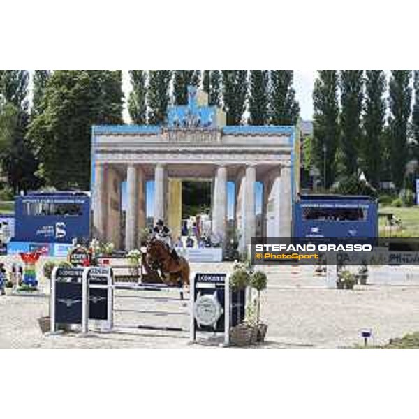 LGCT of Berlin - Class 1 - Pieter Devos (BEL) on Claire Z - Berlin, Sommergarten, 27 July 2018 - ph.Stefano Grasso/LGCT