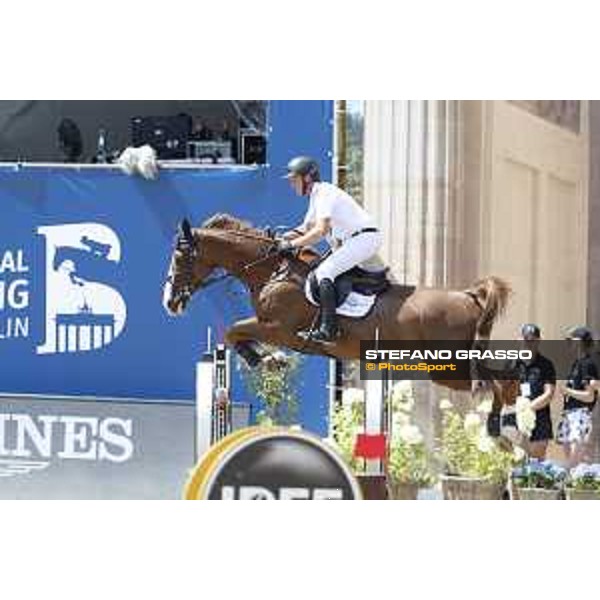 LGCT of Berlin - Class 1 - Cameron Hanley (IRL) on EIS Isaura - Berlin, Sommergarten, 27 July 2018 - ph.Stefano Grasso/LGCT
