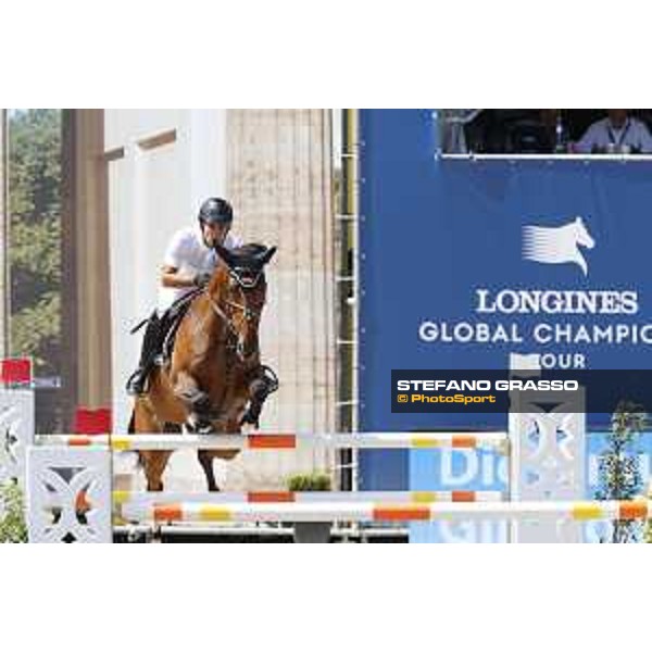 LGCT of Berlin - Class 1 - Sergio Alvarez Moya (ESP)on G&C Wolf - Berlin, Sommergarten, 27 July 2018 - ph.Stefano Grasso/LGCT