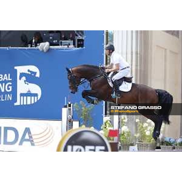 LGCT of Berlin - Class 1 - Rolf Goran Bengtsson (SWE) on Crunch - Berlin, Sommergarten, 27 July 2018 - ph.Stefano Grasso/LGCT