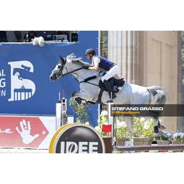 LGCT of Berlin - Class 1 - Karel Cox (BEL) on Cascor Z - Berlin, Sommergarten, 27 July 2018 - ph.Stefano Grasso/LGCT
