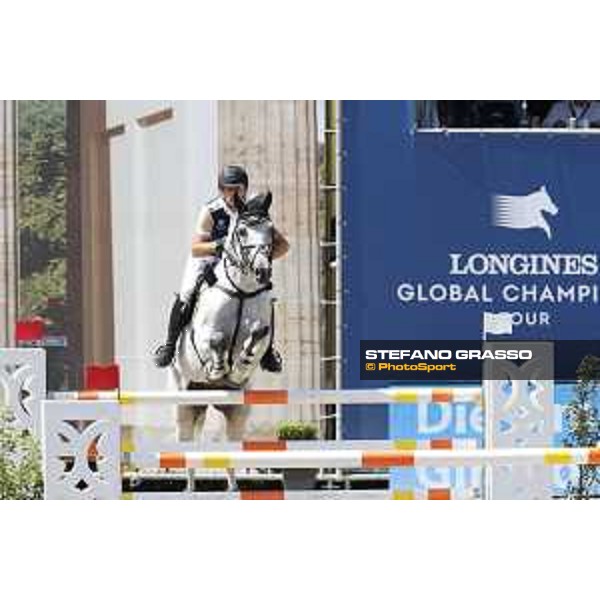 LGCT of Berlin - Class 1 - Karel Cox (BEL) on Cascor Z - Berlin, Sommergarten, 27 July 2018 - ph.Stefano Grasso/LGCT