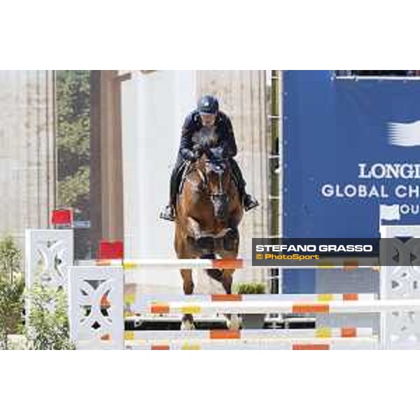 LGCT of Berlin - Class 1 - Lorenzo de Luca (ITA) on Ensor de Litrange XII - Berlin, Sommergarten, 27 July 2018 - ph.Stefano Grasso/LGCT