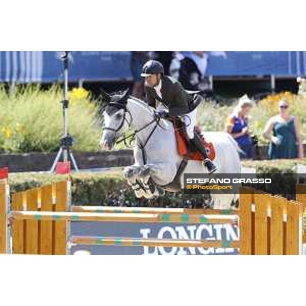 LGCT of Berlin - Class 1 - Simon Delestre (FRA) on Filou Carlo Zimequest - Berlin, Sommergarten, 27 July 2018 - ph.Stefano Grasso/LGCT