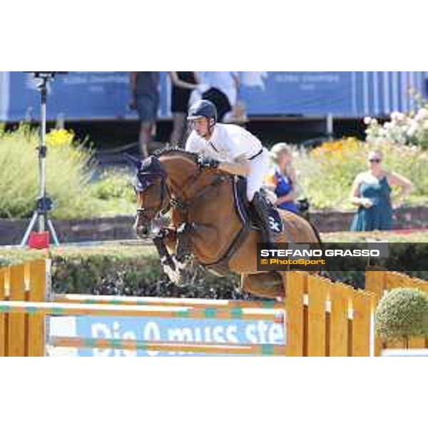 LGCT of Berlin - Class 1 - Daniel Deusser (GER) on Calisto Blue - Berlin, Sommergarten, 27 July 2018 - ph.Stefano Grasso/LGCT
