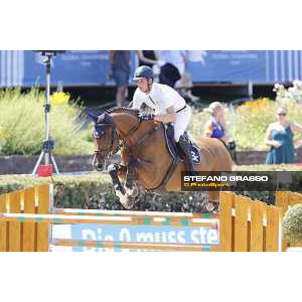 LGCT of Berlin - Class 1 - Daniel Deusser (GER) on Calisto Blue - Berlin, Sommergarten, 27 July 2018 - ph.Stefano Grasso/LGCT
