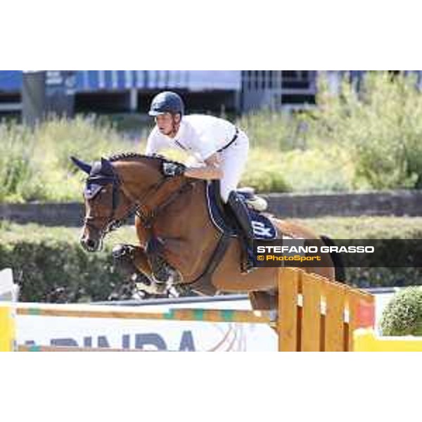 LGCT of Berlin - Class 1 - Daniel Deusser (GER) on Calisto Blue - Berlin, Sommergarten, 27 July 2018 - ph.Stefano Grasso/LGCT