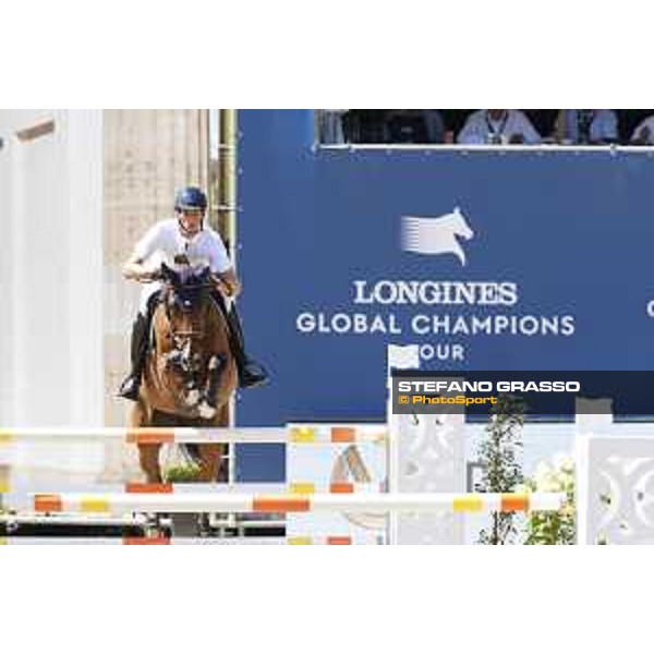 LGCT of Berlin - Class 1 - Daniel Deusser (GER) on Calisto Blue - Berlin, Sommergarten, 27 July 2018 - ph.Stefano Grasso/LGCT