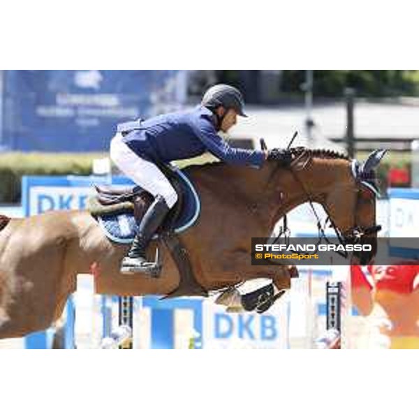 LGCT of Berlin - Class 1 - Sameh El Dahan (EGY) on WKD Aimez Moi - Berlin, Sommergarten, 27 July 2018 - ph.Stefano Grasso/LGCT