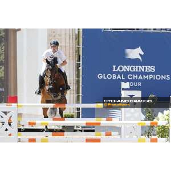 LGCT of Berlin - Class 1 - Marcus Ehning (GER) on Comme il Faut - Berlin, Sommergarten, 27 July 2018 - ph.Stefano Grasso/LGCT