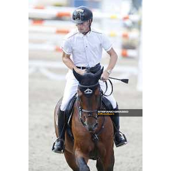 LGCT of Berlin - Class 1 - Marcus Ehning (GER) on Comme il Faut - Berlin, Sommergarten, 27 July 2018 - ph.Stefano Grasso/LGCT