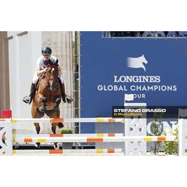 LGCT of Berlin - Class 1 - Peder Fredricson (SWE) on H&M Christian K - Berlin, Sommergarten, 27 July 2018 - ph.Stefano Grasso/LGCT