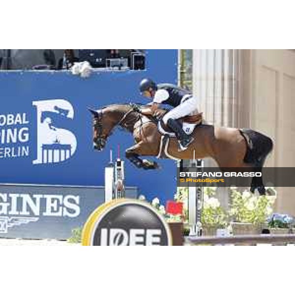 LGCT of Berlin - Class 1 - Geir Gulliksen (NOR) on Exit of Ice Z - Berlin, Sommergarten, 27 July 2018 - ph.Stefano Grasso/LGCT