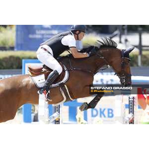 LGCT of Berlin - Class 1 - Geir Gulliksen (NOR) on Exit of Ice Z - Berlin, Sommergarten, 27 July 2018 - ph.Stefano Grasso/LGCT