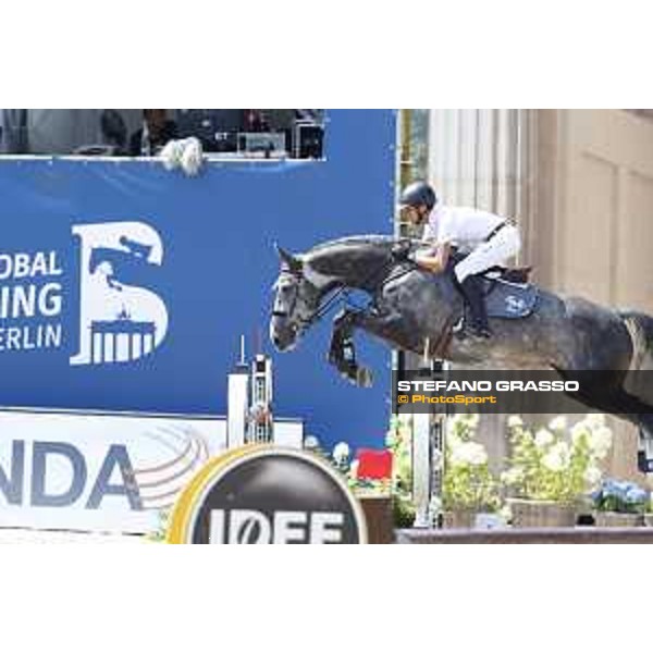 LGCT of Berlin - Class 1 - Christian Kukuk (GER) on Botaro - Berlin, Sommergarten, 27 July 2018 - ph.Stefano Grasso/LGCT