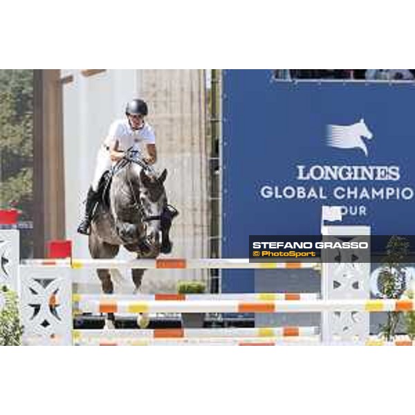 LGCT of Berlin - Class 1 - Christian Kukuk (GER) on Botaro - Berlin, Sommergarten, 27 July 2018 - ph.Stefano Grasso/LGCT