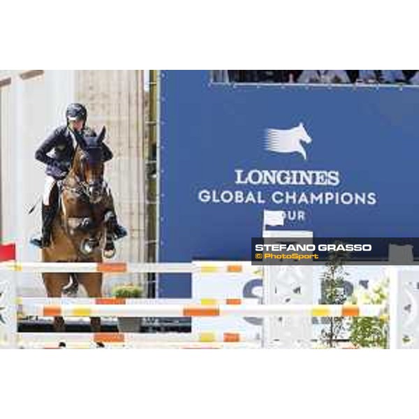 LGCT of Berlin - Class 1 - Denin Lynch (IRL) on The Sinner - Berlin, Sommergarten, 27 July 2018 - ph.Stefano Grasso/LGCT