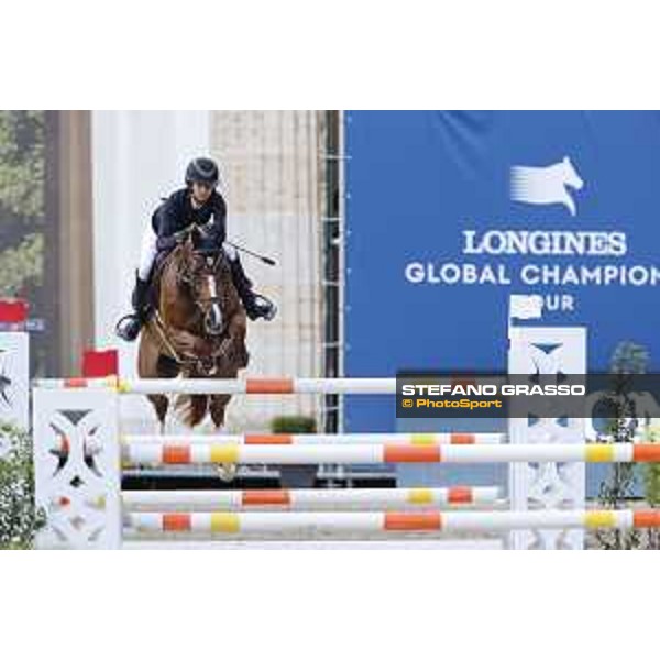 LGCT of Berlin - Class 1 - Megane Moissonier (FRA) on Ultrachic de Charmois - Berlin, Sommergarten, 27 July 2018 - ph.Stefano Grasso/LGCT