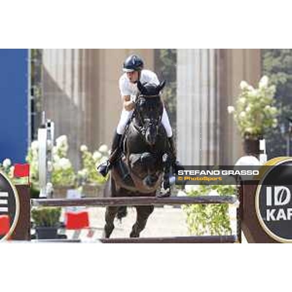 LGCT of Berlin - Class 1 - Constant van Paesschen (BEL) on Vendetta Treize - Berlin, Sommergarten, 27 July 2018 - ph.Stefano Grasso/LGCT