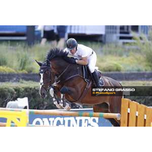 LGCT of Berlin - Class 1 - Gerco Schroder (NED) on Glock\'s Zaranza - Berlin, Sommergarten, 27 July 2018 - ph.Stefano Grasso/LGCT