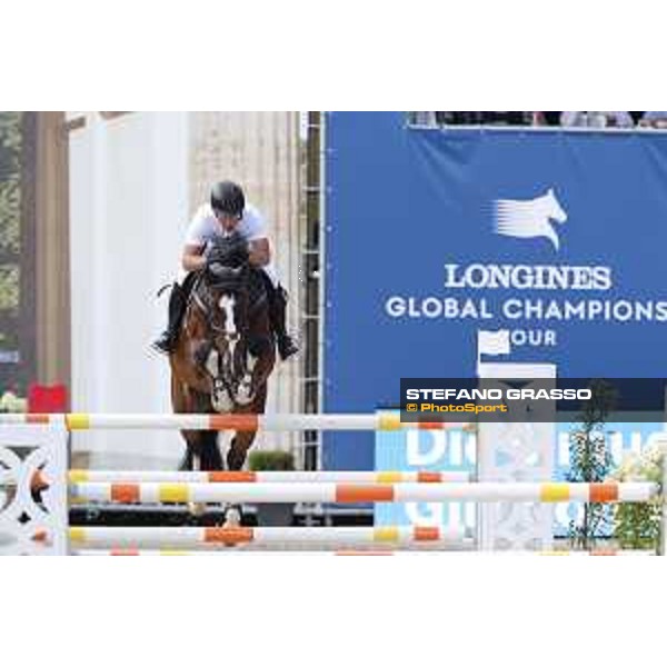 LGCT of Berlin - Class 1 - Gerco Schroder (NED) on Glock\'s Zaranza - Berlin, Sommergarten, 27 July 2018 - ph.Stefano Grasso/LGCT