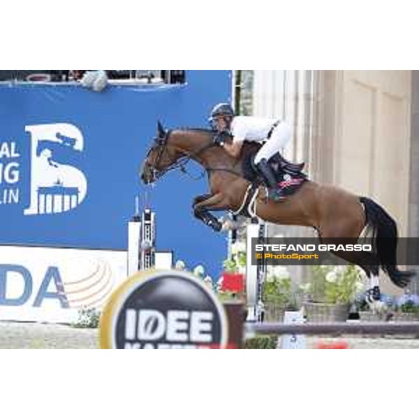 LGCT of Berlin - Class 1 - Pius Schwizer (SUI) on Living The Dream - Berlin, Sommergarten, 27 July 2018 - ph.Stefano Grasso/LGCT