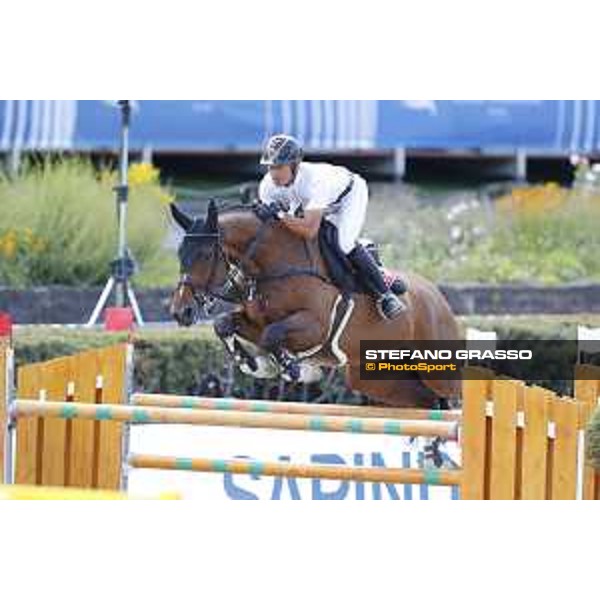 LGCT of Berlin - Class 1 - Pius Schwizer (SUI) on Living The Dream - Berlin, Sommergarten, 27 July 2018 - ph.Stefano Grasso/LGCT