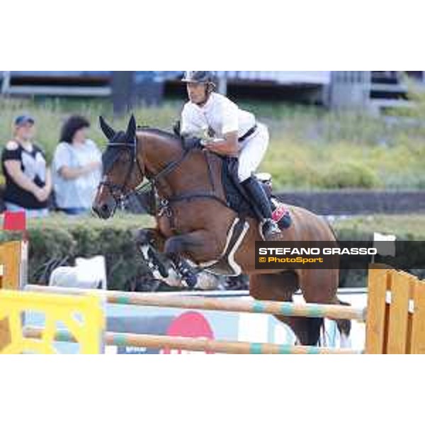 LGCT of Berlin - Class 1 - Pius Schwizer (SUI) on Living The Dream - Berlin, Sommergarten, 27 July 2018 - ph.Stefano Grasso/LGCT