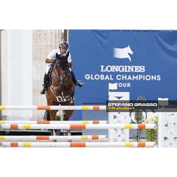 LGCT of Berlin - Class 1 - Pius Schwizer (SUI) on Living The Dream - Berlin, Sommergarten, 27 July 2018 - ph.Stefano Grasso/LGCT