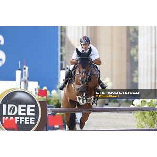 LGCT of Berlin - Class 1 - Pius Schwizer (SUI) on Living The Dream - Berlin, Sommergarten, 27 July 2018 - ph.Stefano Grasso/LGCT